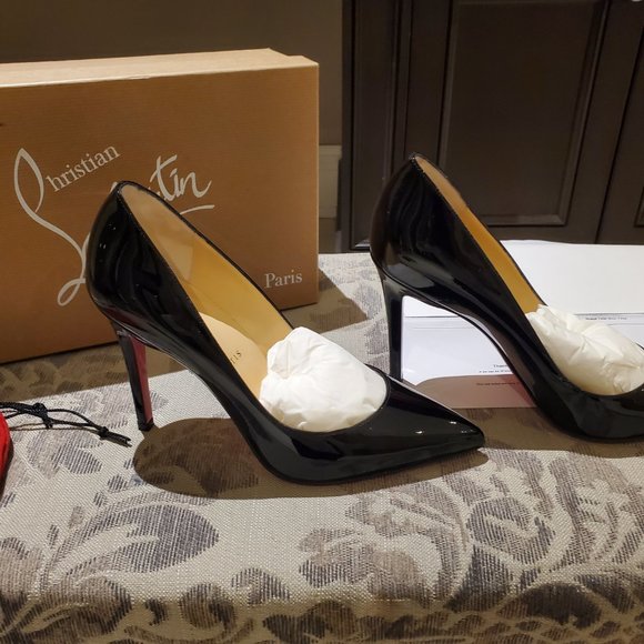 Christian Louboutin Pigalle 100mm Size 38 - Picture 2 of 11